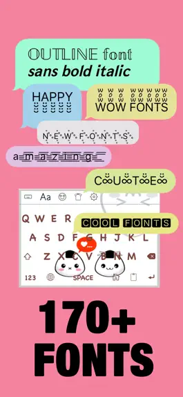 Game screenshot Color Fonts Keyboard Pro mod apk