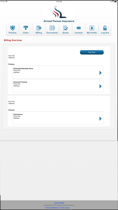 How to cancel & delete Armed Forces Insurance Mobile from iphone & ipad 4