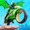 Play high speed bike chase with future robot rides challenging player to beat the opponent with tricky tracks and death facing stunts to reach the final stage