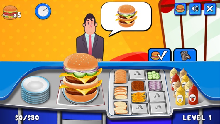 Burger Chef: Cooking Game