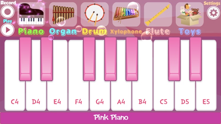 Pink Piano - Play And Learn