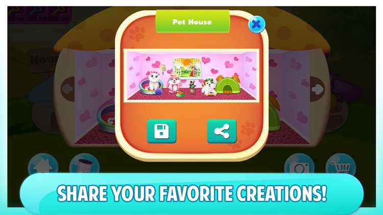 Cute Pet House Decoration Game screenshot-4