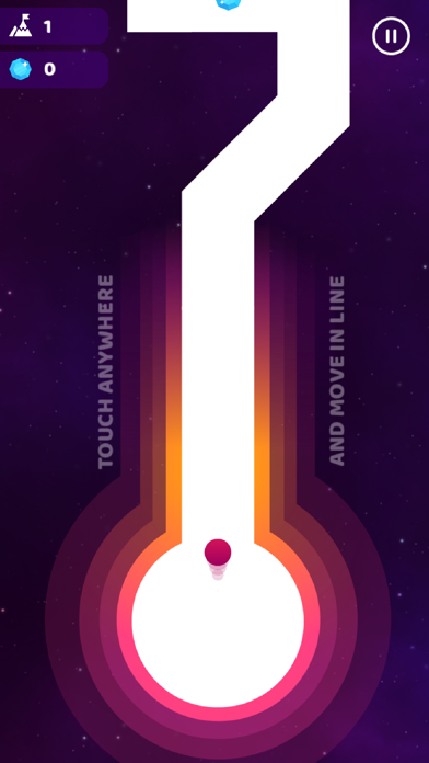 Space in Line - Extreme Skills screenshot 2