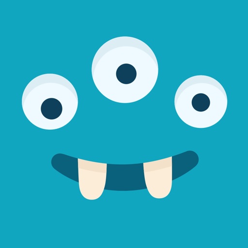 Happy Monster stickers