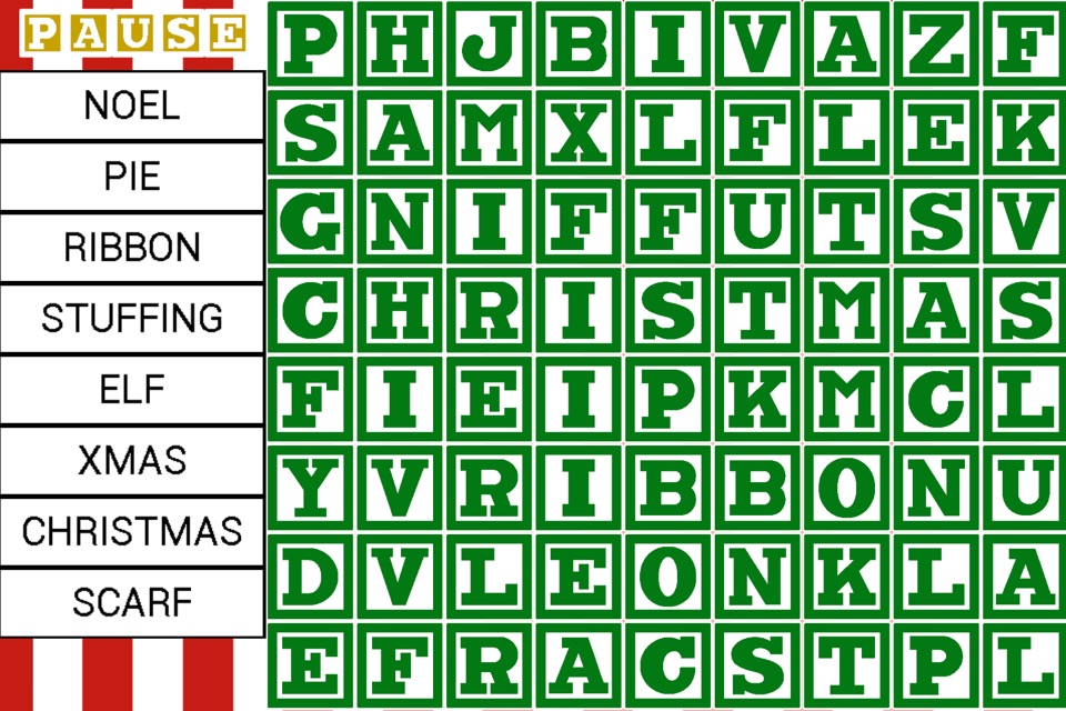 Word Owls WordSearch Christmas screenshot 4