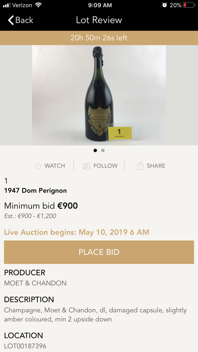 Sylvie's Wine Auctions screenshot 4