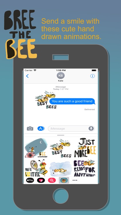 Bree the Bee Sticker Pack