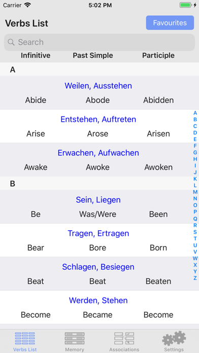 How to cancel & delete Englische Verben - iVerbs from iphone & ipad 1