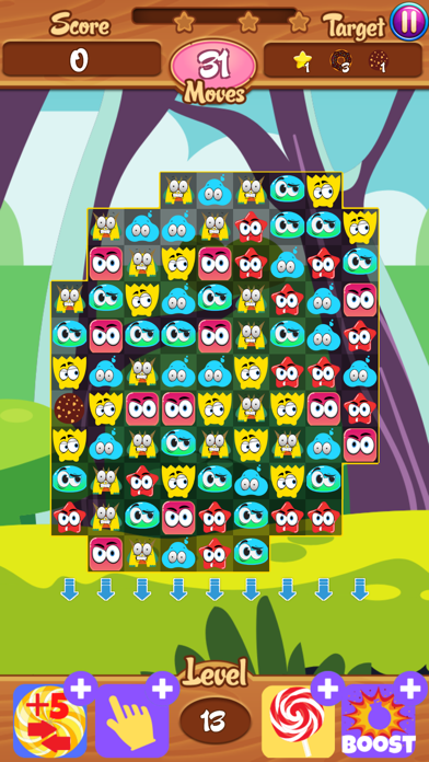 MonsterSwipeMatch3Puzzle