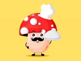 Funny Mushroom Stickers!