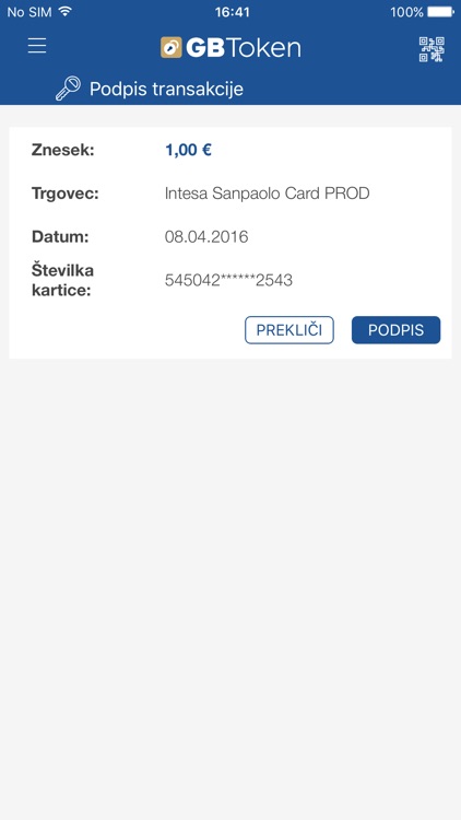 GBToken Gorenjska banka