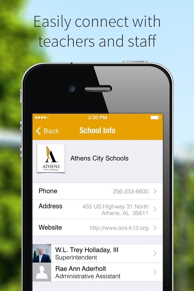 Athens City School System screenshot 2