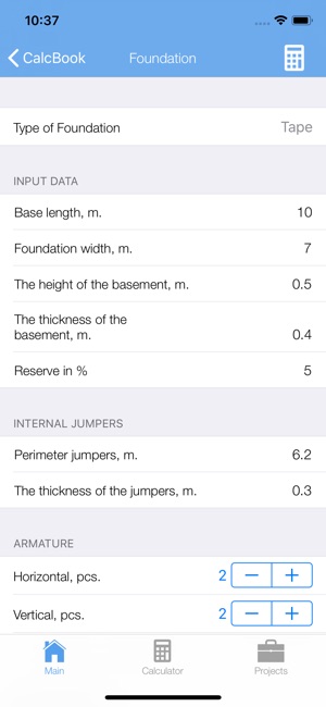 CalcBook - building calculator(圖6)-速報App