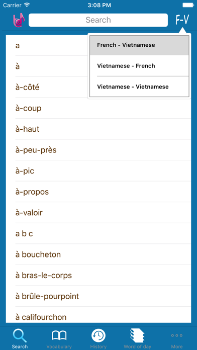 How to cancel & delete Lac Viet Dictionary: French - Vietnamese from iphone & ipad 1