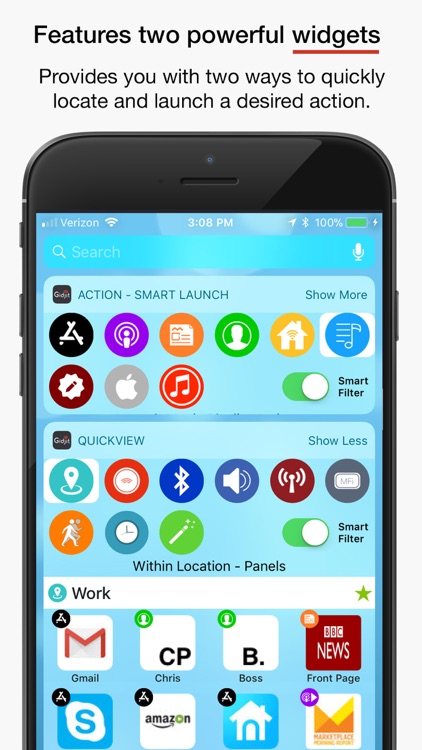 Gidjit - Smart Launcher screenshot-4