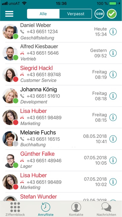 reputatio CallManager