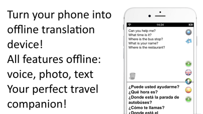 Offline Translator Pro: 7 languages Screenshot 1