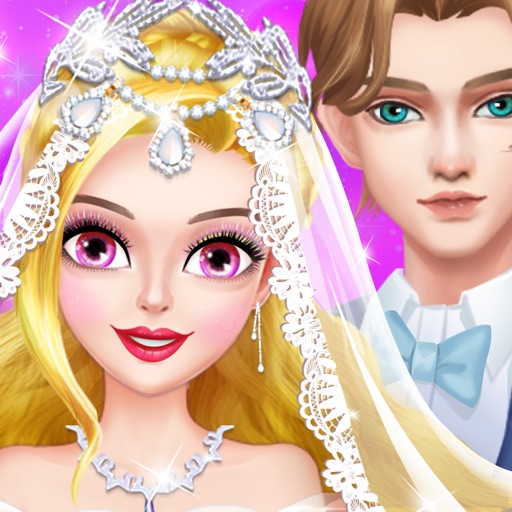 皇家婚礼公主换装游戏女生游戏logo