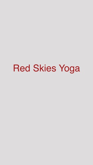 Red Skies Yoga