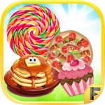 Bakery Food Diner - Bake  Make Cakes Pizza Pancakes  Lollipops - Free Cooking Games For Kids