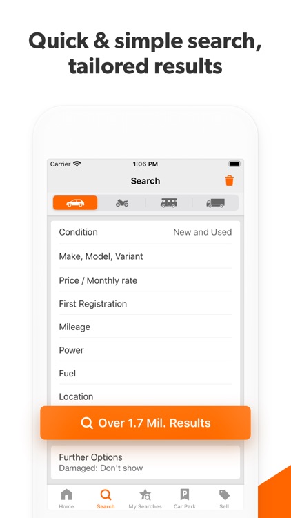 mobile.de - car market