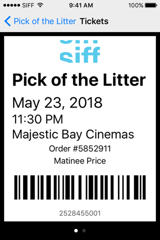 SIFF Mobile Tickets screenshot 3