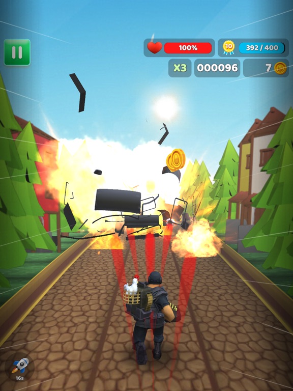 Screenshot #4 pour Soldiers and Chickens