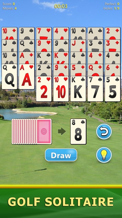 Golf Solitaire - Card Game screenshot-0