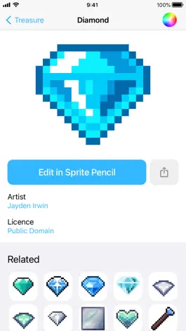 Game screenshot Sprite Catalog apk