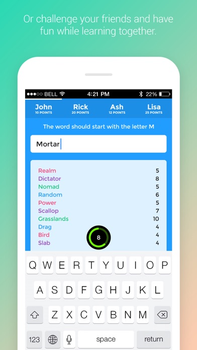 Word Chain - Word Game screenshot 3