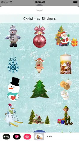 Game screenshot Christmas Stickers Collection mod apk