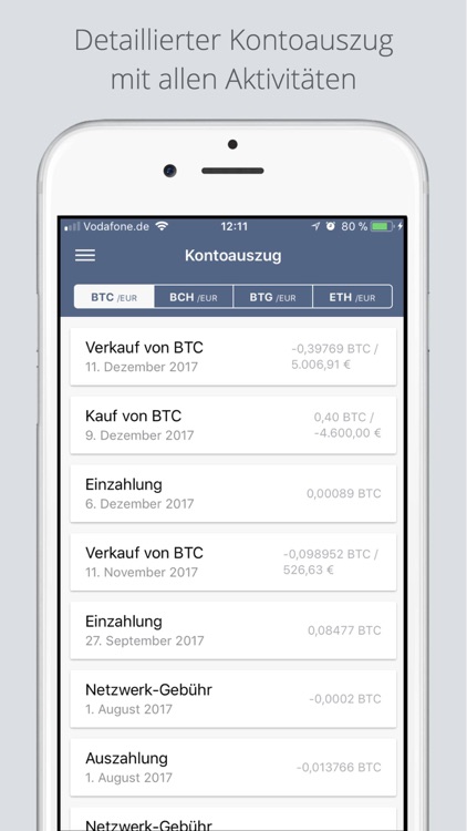 Bitcoin.de Marktplatz App screenshot-7