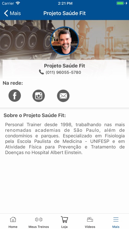 Projeto Saúde Fit screenshot-3