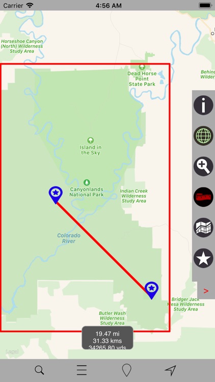 Canyonlands National Park GPS screenshot-4