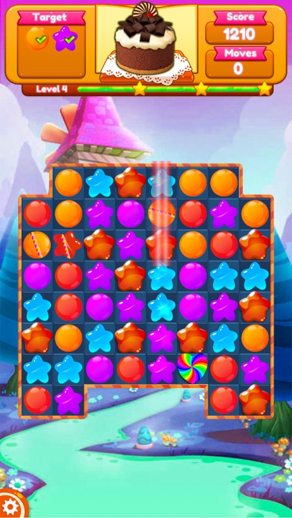 Sweet Candy Blast Fruit puzzle screenshot-9