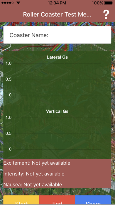 Roller Coaster Test Meter screenshot 3