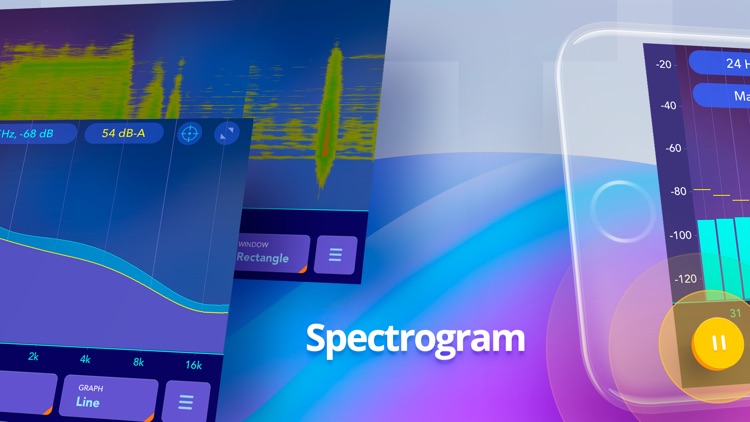 Audio spectrum analyzer EQ Rta screenshot-3