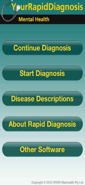 Rapid Diagnosis-Mental Health(圖1)-速報App