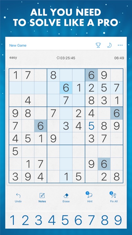 Sudoku Genuine Classic Puzzles screenshot-3