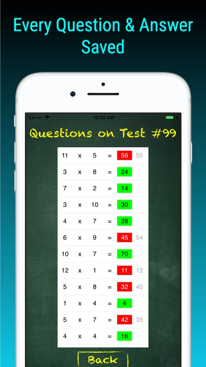 TimesX Lite Times Tables Quiz screenshot-6