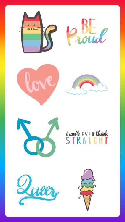 80+ Pride Love Sticker Pack screenshot-1