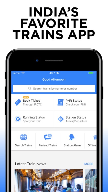 ixigo trains: Check PNR Status screenshot-0