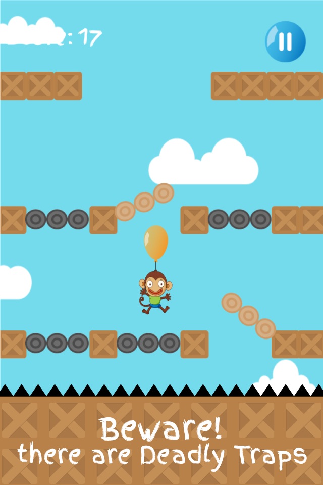 Monkey Balloon Pop Rescue screenshot 4