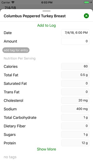 Foodlog - Health App(圖4)-速報App