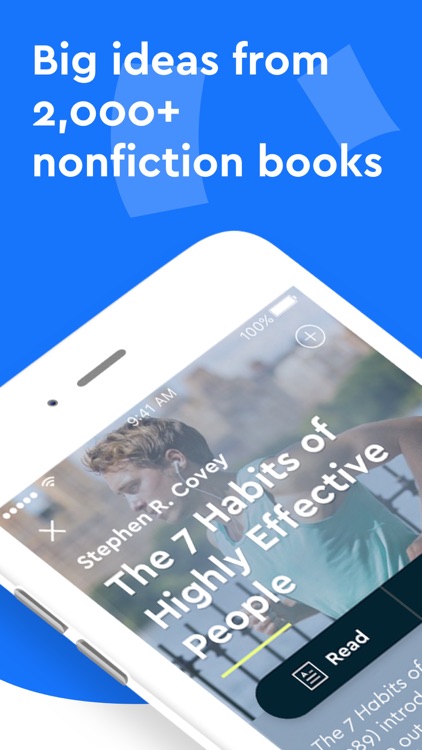 Blinkist: Read More Nonfiction screenshot-0