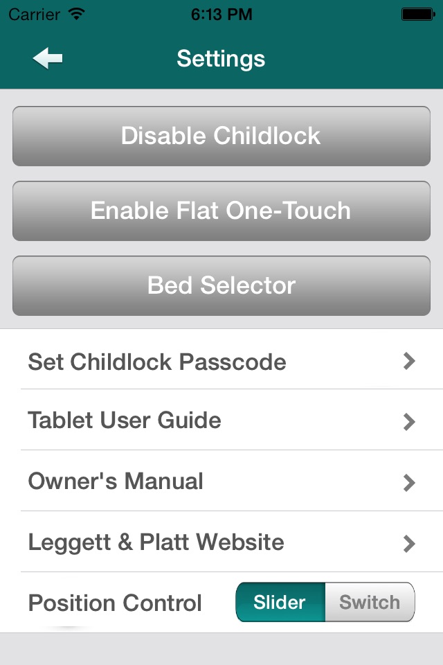 Premier Series™ Adjustable Bed screenshot 4