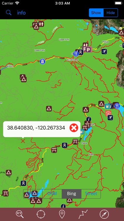 Eldorado National Forest – GPS screenshot-4