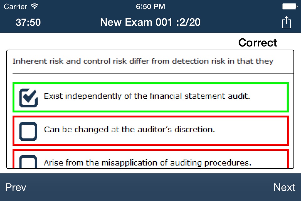 CPA Audit Exam Online Lite screenshot 4