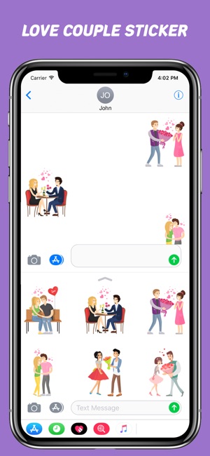 Love Couple Emojis(圖4)-速報App