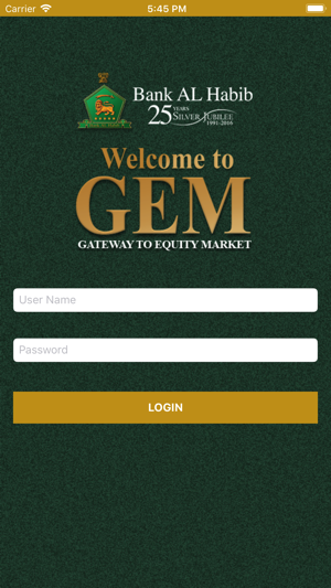 GEM Mobile App